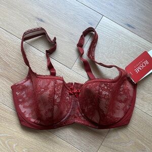 Rosme Red Lace Underwire Bra